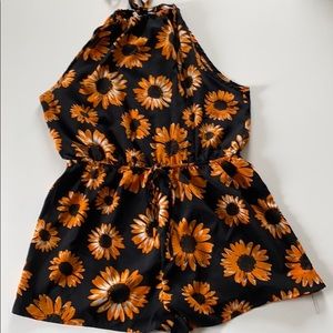 Sunflower romper